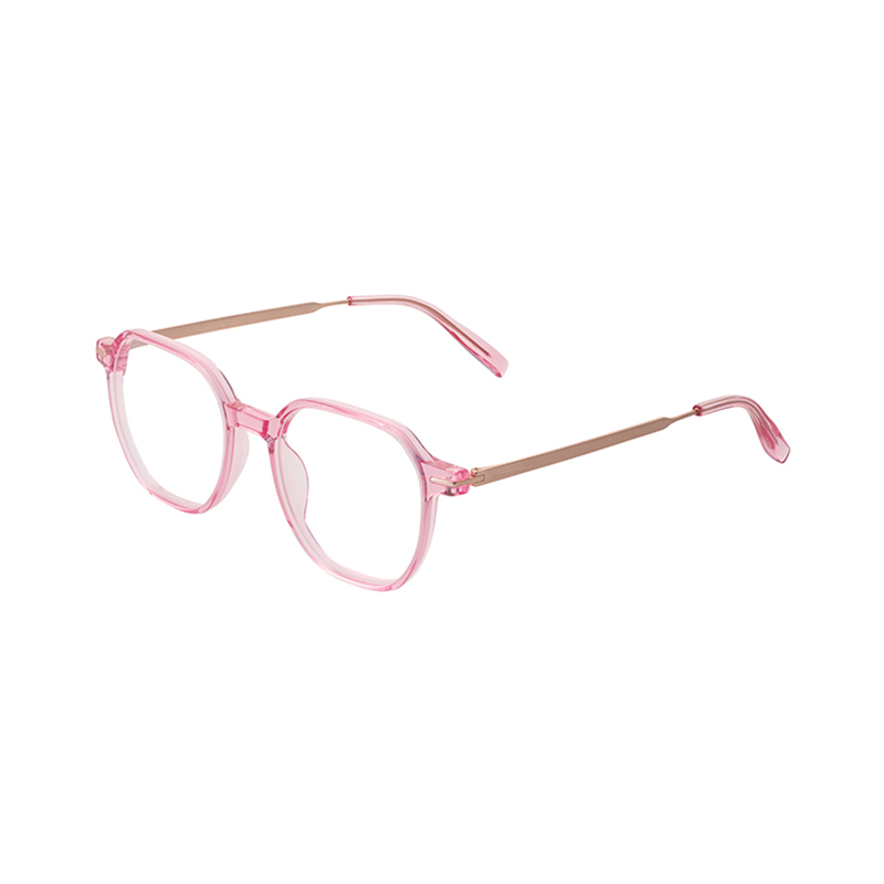 Luxury Fashion Exquisite Half Titanium Frame Spectacle Frames High-End Design Handmade Men\'s Square Frame Glasses