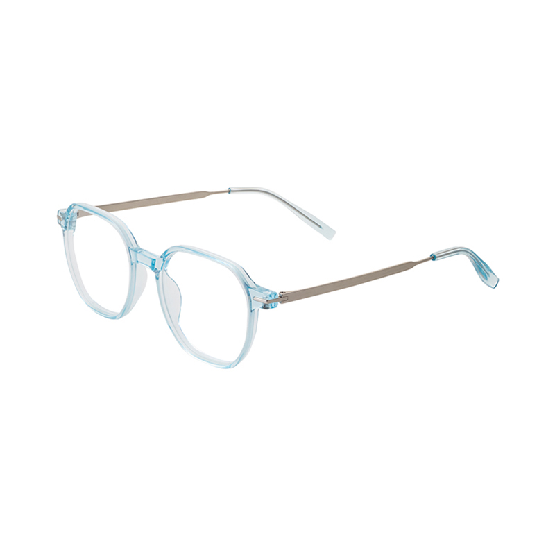 Luxury Fashion Exquisite Half Titanium Frame Spectacle Frames High-End Design Handmade Men\'s Square Frame Glasses