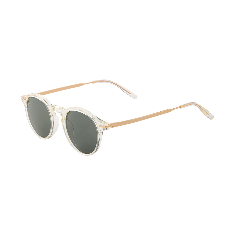 OEM Brand Men\'s Sunglasses Luxury Sunglasses For Ladies Classic Round Half Titanium Sunglasses