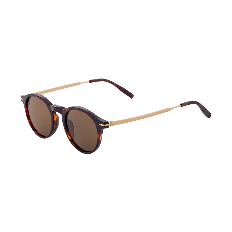 OEM Brand Men\'s Sunglasses Luxury Sunglasses For Ladies Classic Round Half Titanium Sunglasses