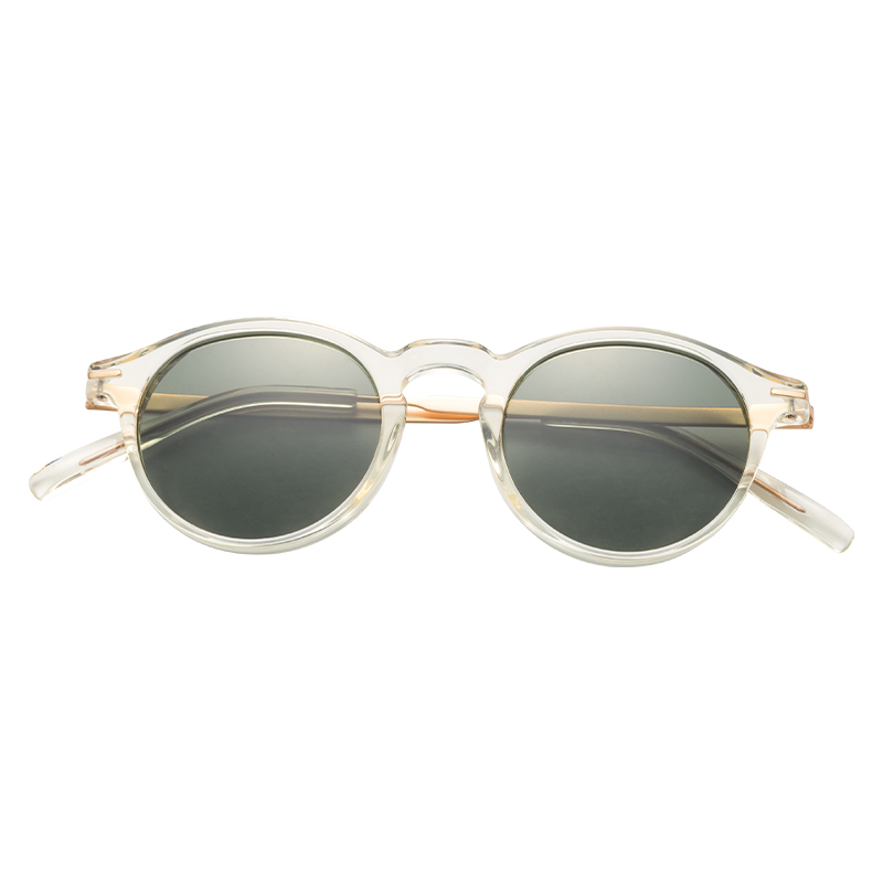 OEM Brand Men\'s Sunglasses Luxury Sunglasses For Ladies Classic Round Half Titanium Sunglasses