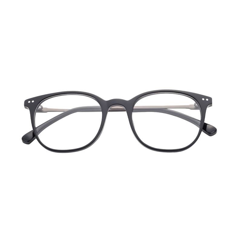 Manufacturer Custom Ladies Fashion Acetate Hot Sale Luxury Titanium Temple Eyeglasses Optical Frame Eyewear