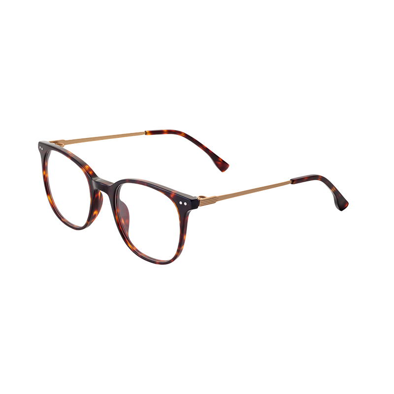 Manufacturer Custom Ladies Fashion Acetate Hot Sale Luxury Titanium Temple Eyeglasses Optical Frame Eyewear
