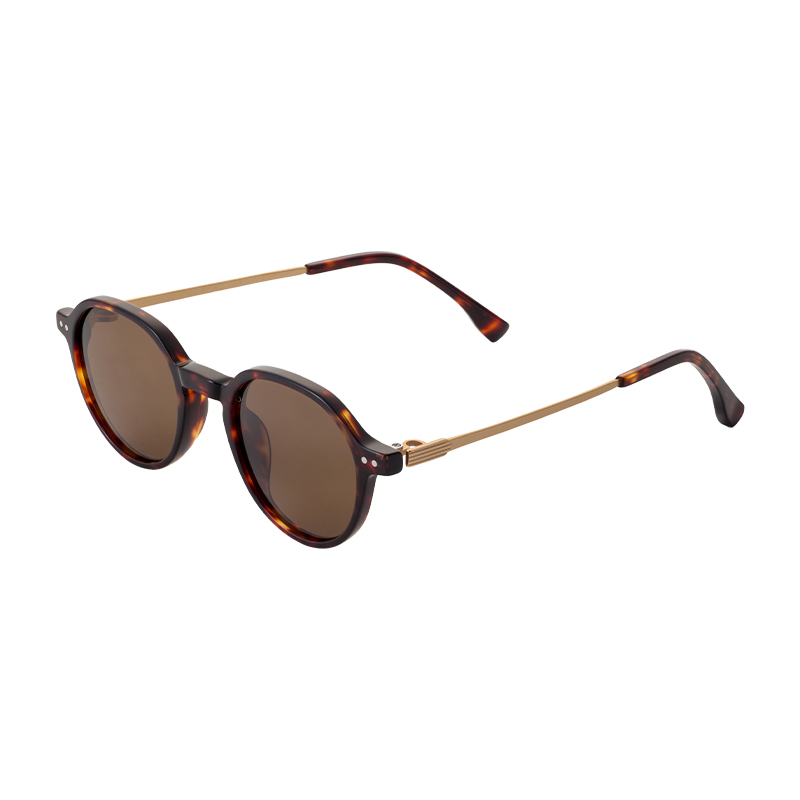Wholesale High Quality Men\'s Sunglasses Luxury Sunglasses For Ladies Classic Round Half Titanium Sunglasses