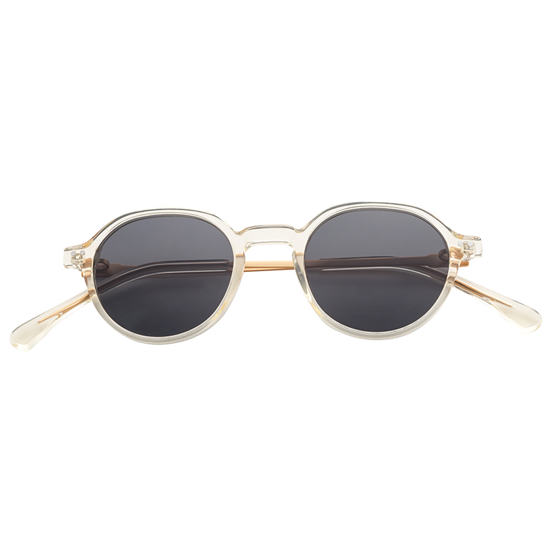 Wholesale High Quality Men\'s Sunglasses Luxury Sunglasses For Ladies Classic Round Half Titanium Sunglasses