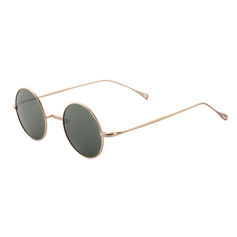Hot Selling Trend Fashion Unisex Sun Glasses Round Metal Sunglasses Women Designer Retro Sunglasses