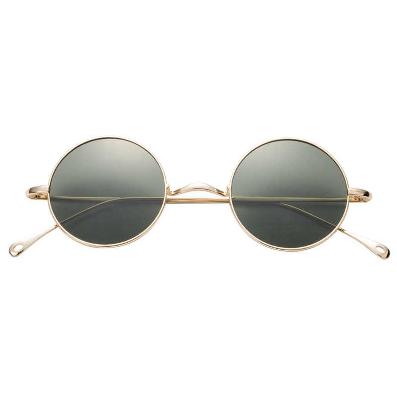 Hot Selling Trend Fashion Unisex Sun Glasses Round Metal Sunglasses Women Designer Retro Sunglasses