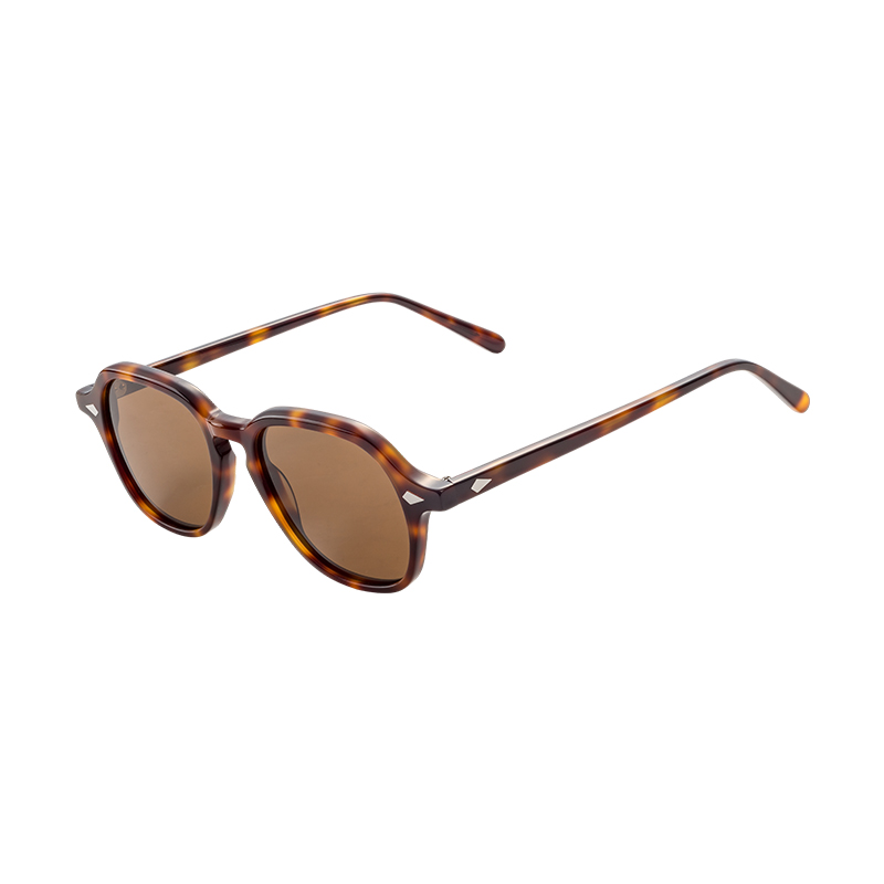 New Fashionable Retro Uv400 Sunglasses For Men And Women Small Rectangle Retro Sunglasses Acetate Custom Logo
