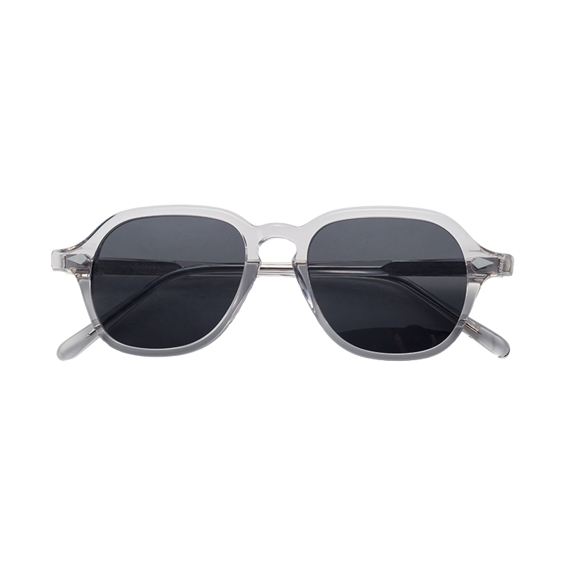 New Fashionable Retro Uv400 Sunglasses For Men And Women Small Rectangle Retro Sunglasses Acetate Custom Logo