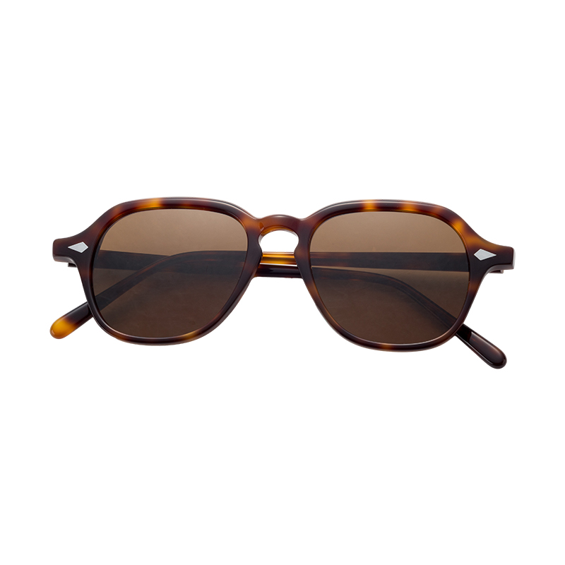 New Fashionable Retro Uv400 Sunglasses For Men And Women Small Rectangle Retro Sunglasses Acetate Custom Logo