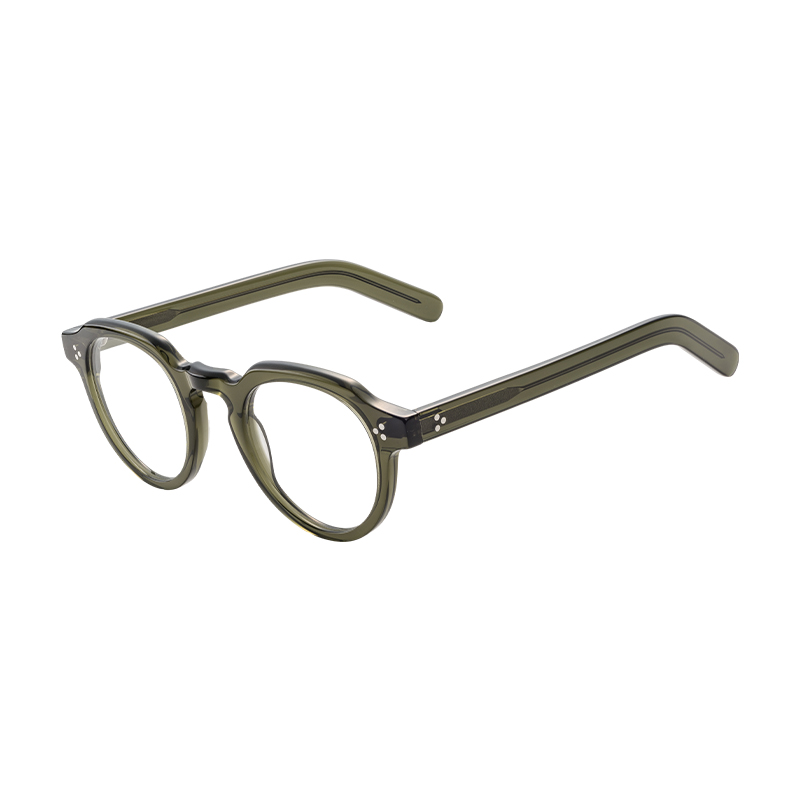 Fashion Optical Glass Eye Glass Frame Prescription Glasses Retro Design Mazzucchell Acetate Eyeglasses Frames