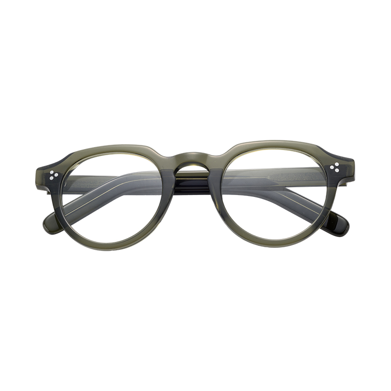 Fashion Optical Glass Eye Glass Frame Prescription Glasses Retro Design Mazzucchell Acetate Eyeglasses Frames