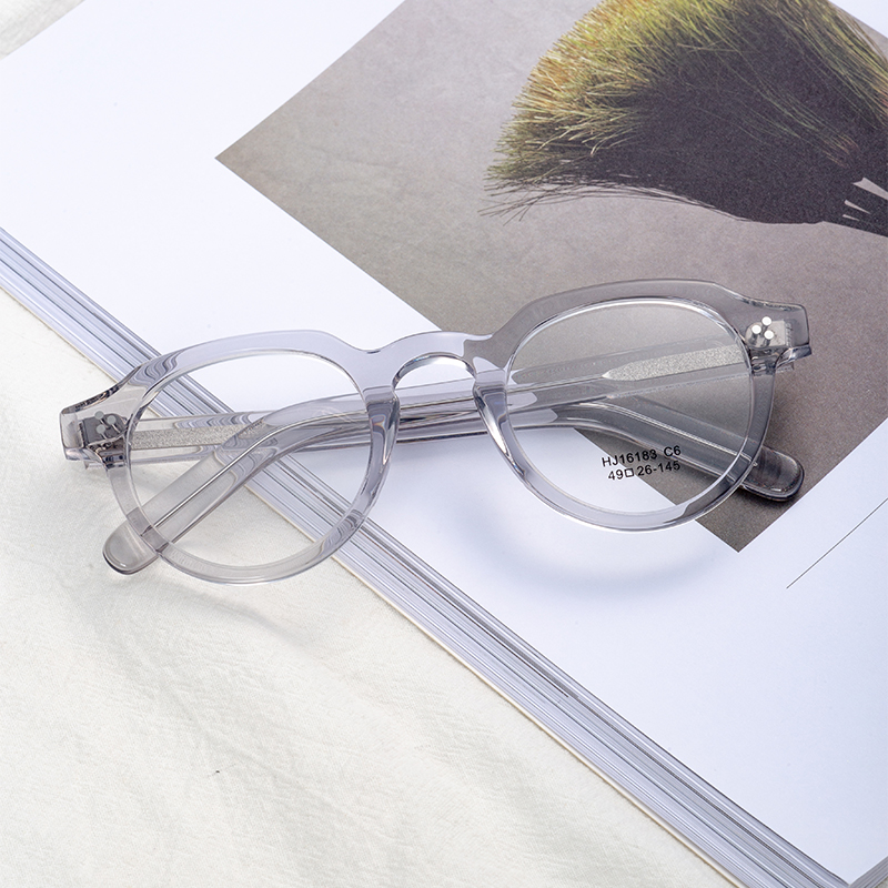 Fashion Optical Glass Eye Glass Frame Prescription Glasses Retro Design Mazzucchell Acetate Eyeglasses Frames