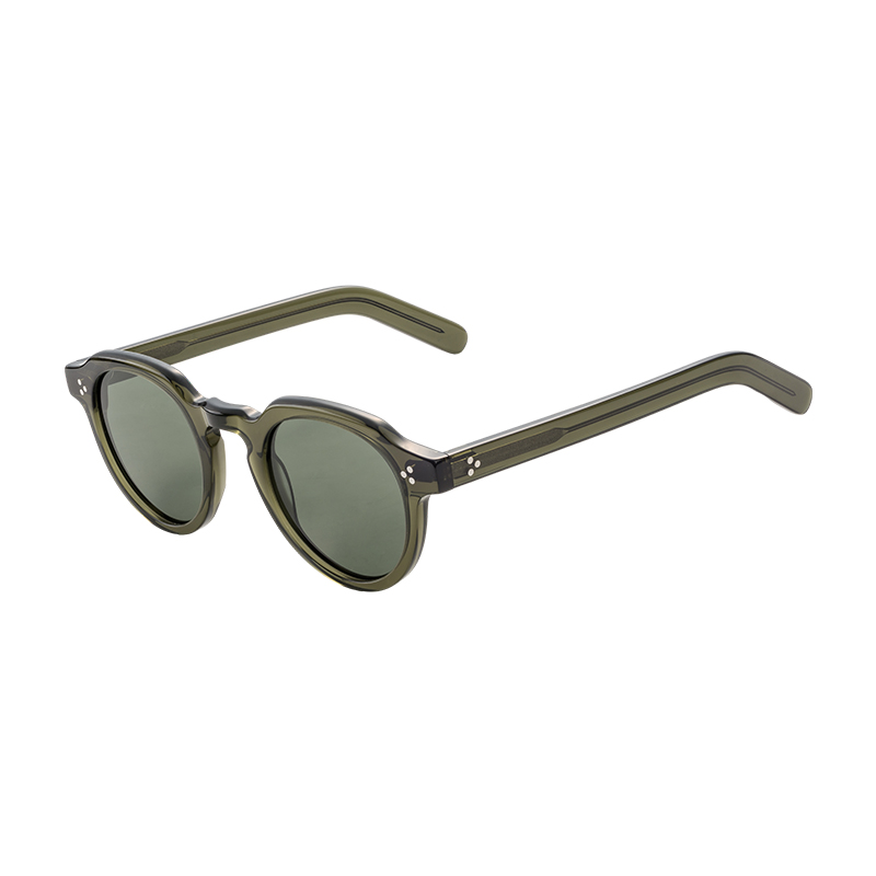 Hot Sale Luxury Design Unisex Custom Logo Fashion Eyewear Thick Acetate Sun Glasses 2022 Fashion Sunglasses