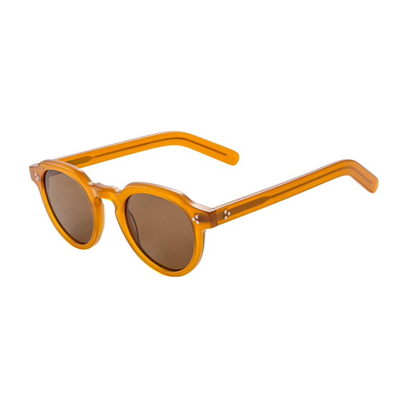 Hot Sale Luxury Design Unisex Custom Logo Fashion Eyewear Thick Acetate Sun Glasses 2022 Fashion Sunglasses