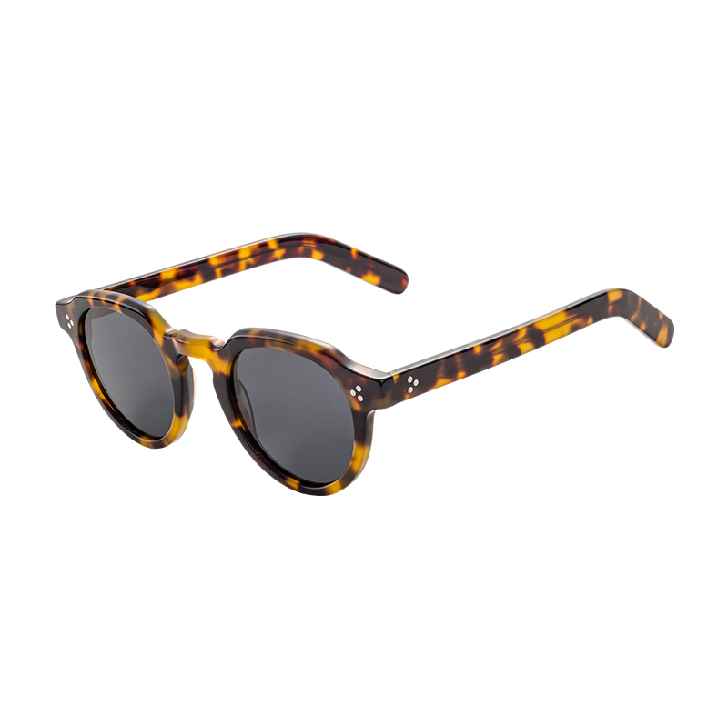 Hot Sale Luxury Design Unisex Custom Logo Fashion Eyewear Thick Acetate Sun Glasses 2022 Fashion Sunglasses