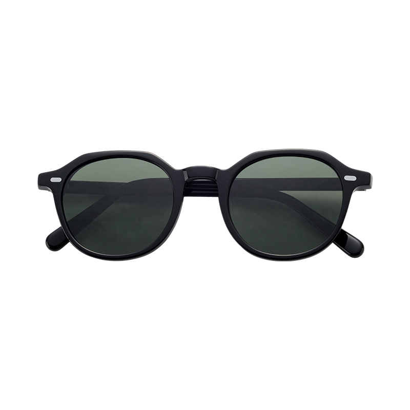 Custom Retro Shades Glasses Men Biodegradable Sun Glasses Women Fashion Acetate Sunglasses Rectangle Polarized Sun Eyewear