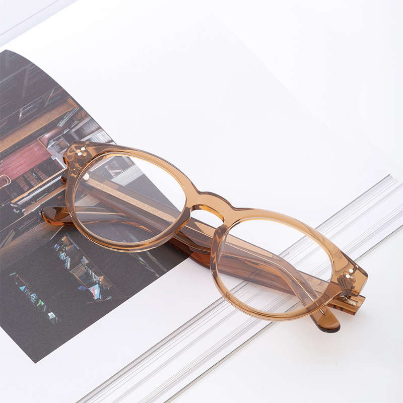 Classic Luxury Quality Half Titanium Grade Eyewear Glasses Frames Custom Eye Glasses Frames