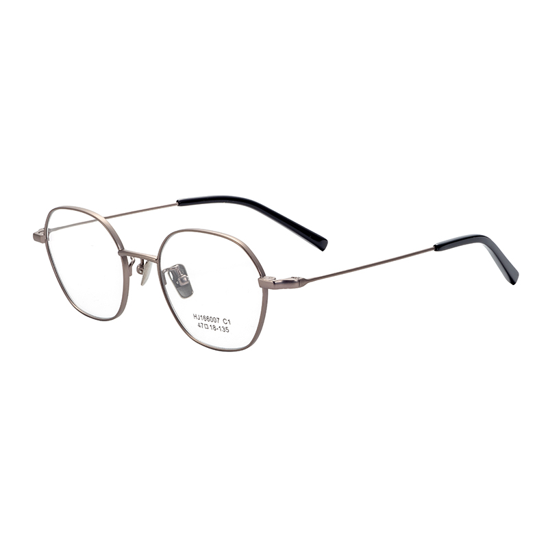 Factory Customization Designer Frames Pure Titanium Commercially Pure Titanium Luxury Frames Eyeglasses