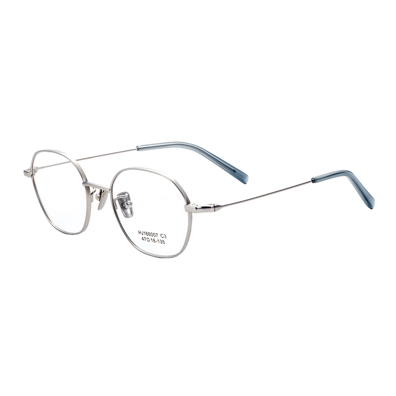Factory Customization Designer Frames Pure Titanium Commercially Pure Titanium Luxury Frames Eyeglasses