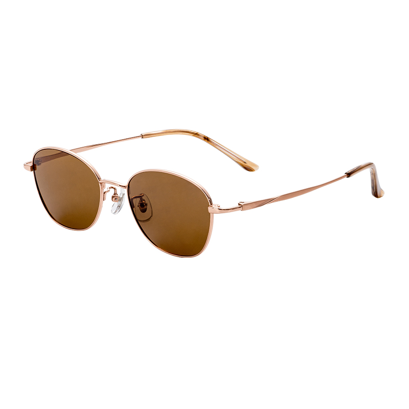 High-End Decorative Popular Wholesale Factory Price Exclusive Craft Semi-titanium glasses frames sun glasses