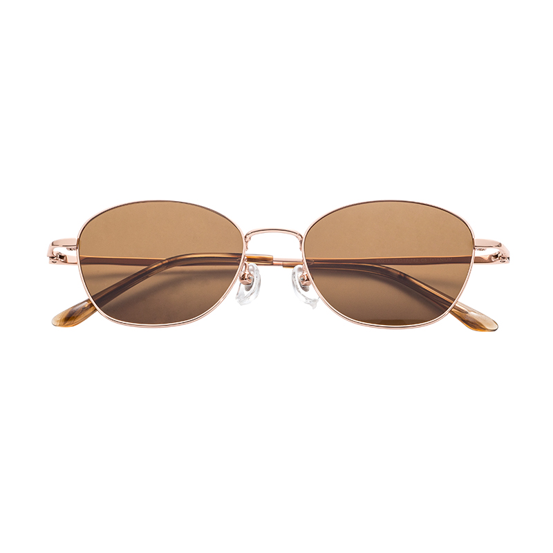 High-End Decorative Popular Wholesale Factory Price Exclusive Craft Semi-titanium glasses frames sun glasses