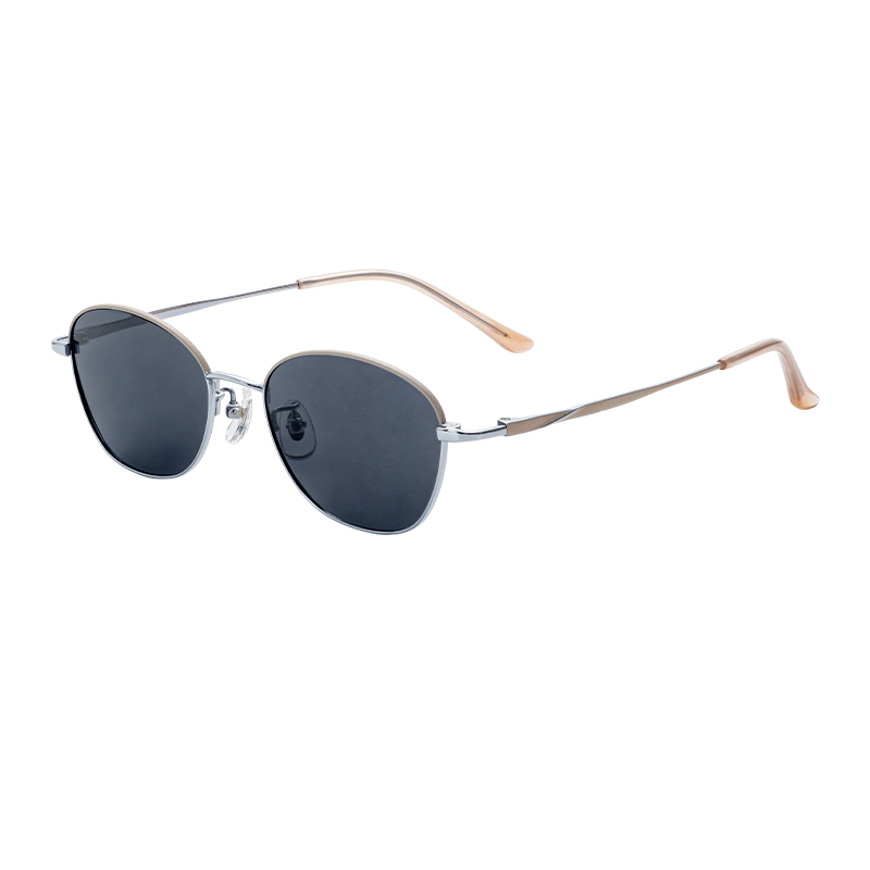 High-End Decorative Popular Wholesale Factory Price Exclusive Craft Semi-titanium glasses frames sun glasses