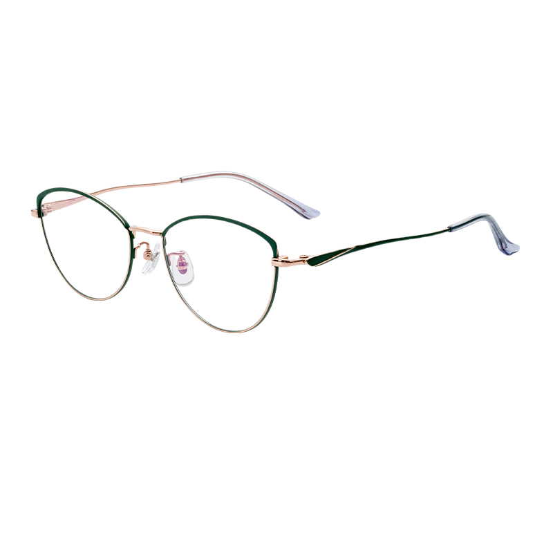 High Quality Modern Unisex Semi-Titanium Glasses Frames Luxury Eyewear Glasses Frame Glasses For Women