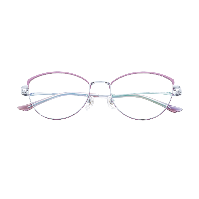 High Quality Modern Unisex Semi-Titanium Glasses Frames Luxury Eyewear Glasses Frame Glasses For Women