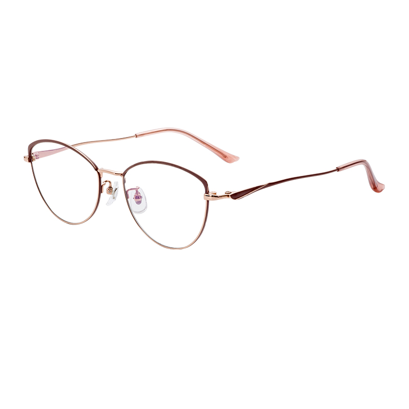 High Quality Modern Unisex Semi-Titanium Glasses Frames Luxury Eyewear Glasses Frame Glasses For Women