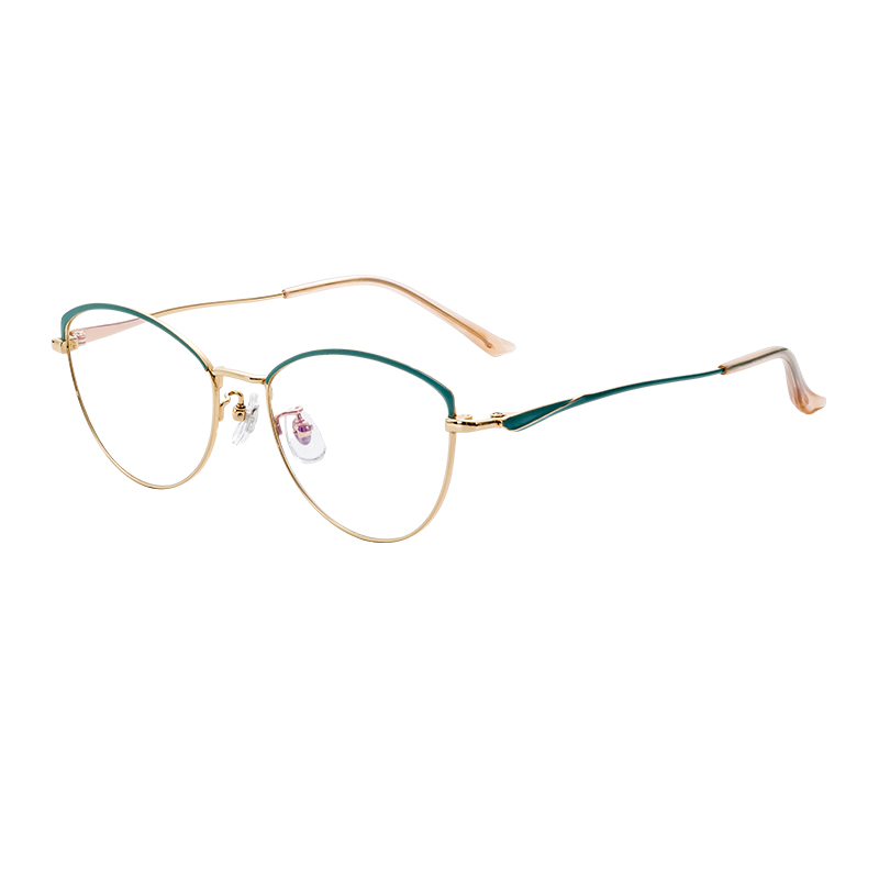 High Quality Modern Unisex Semi-Titanium Glasses Frames Luxury Eyewear Glasses Frame Glasses For Women
