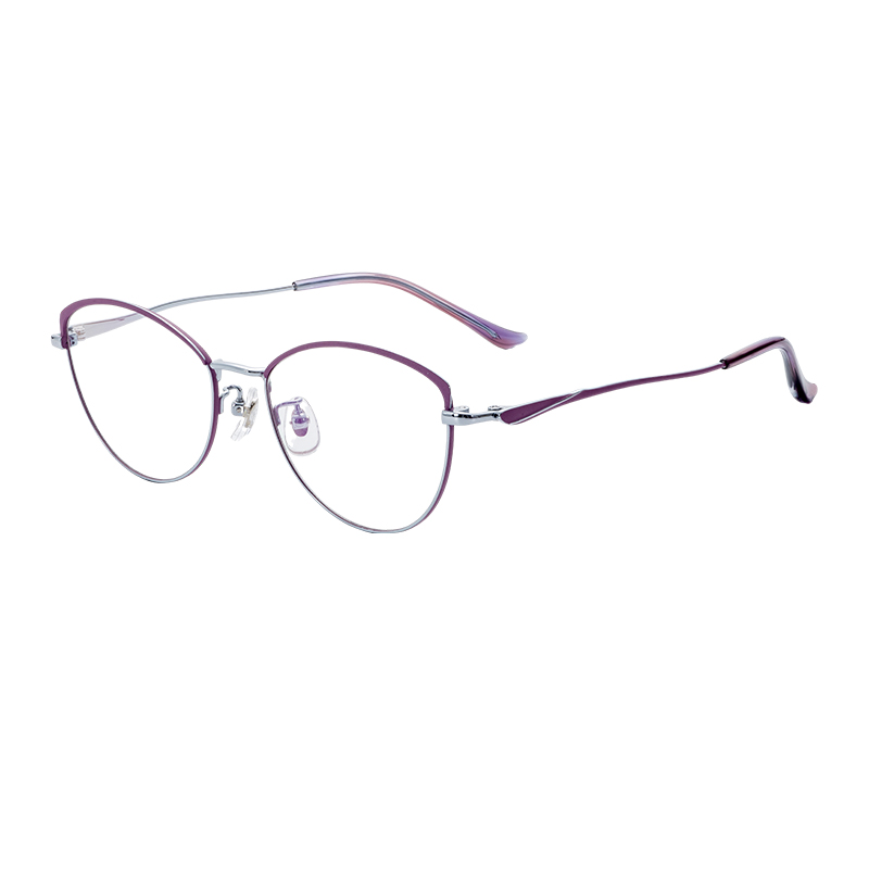 High Quality Modern Unisex Semi-Titanium Glasses Frames Luxury Eyewear Glasses Frame Glasses For Women