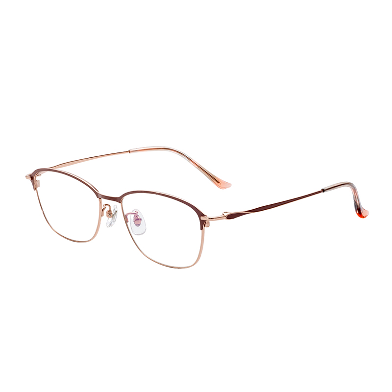 High Quality Factory Direct Customizable Semi-titanium glasses frames Factory price Eyewear Eyeglasses