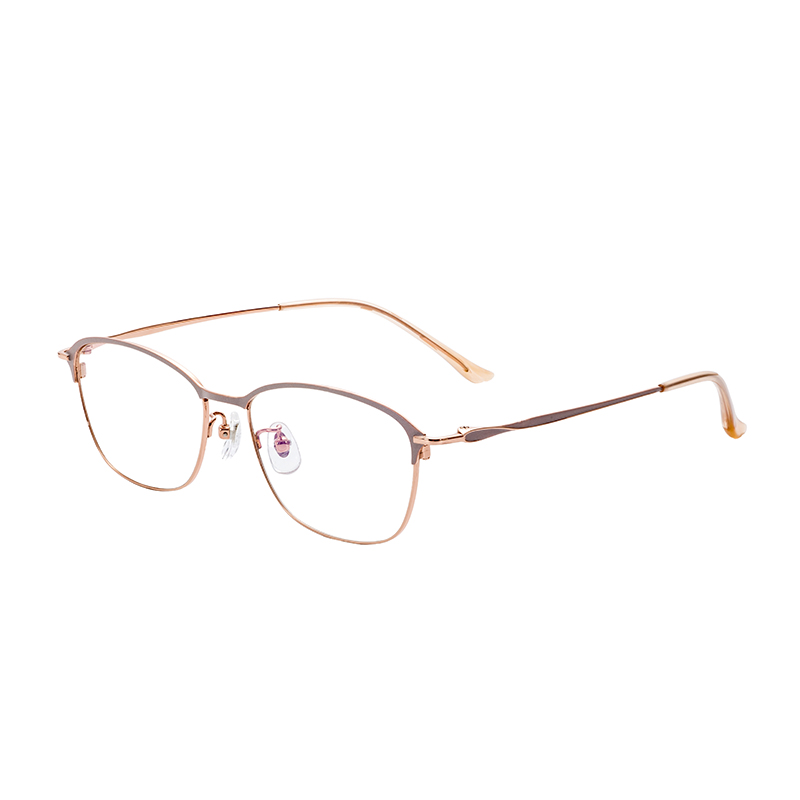 High Quality Factory Direct Customizable Semi-titanium glasses frames Factory price Eyewear Eyeglasses