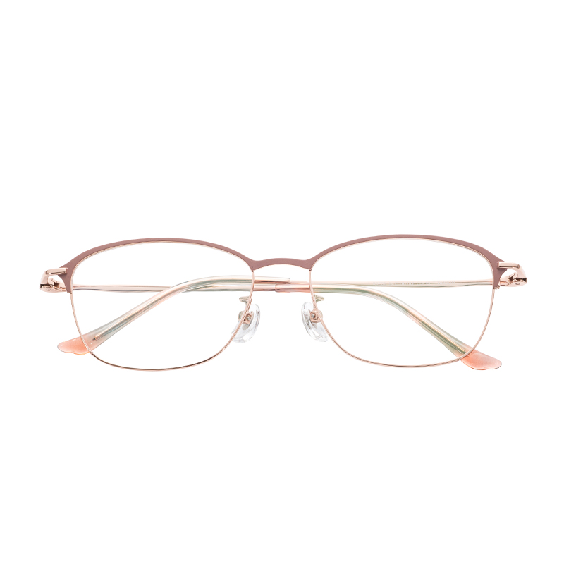 High Quality Factory Direct Customizable Semi-titanium glasses frames Factory price Eyewear Eyeglasses