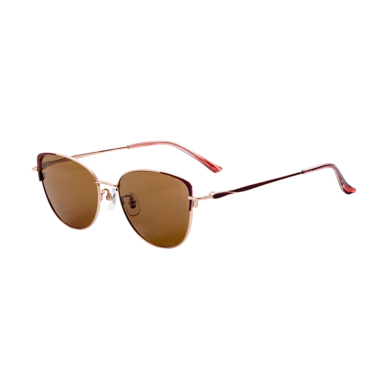 Premium Bulk Order Custom Fit Trendy Fashion Uv400 Comfortable Sport Half Titanium Glasses Frames Sun Glasses