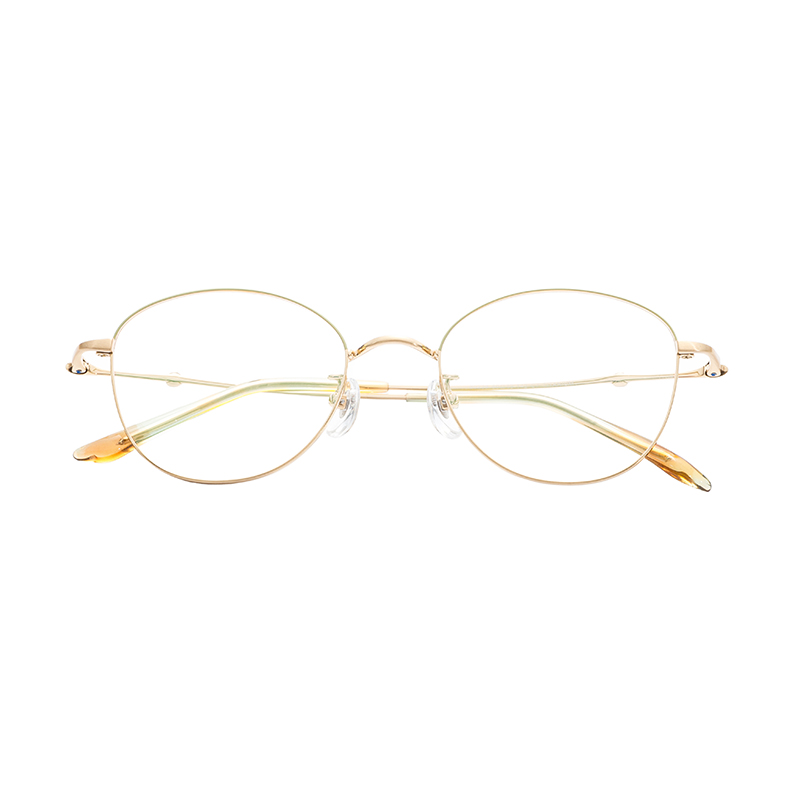 Innovative Design Wholesale Price High Performance Fashionable Durable Semi-Titanium Glasses Frames Eyeglasses