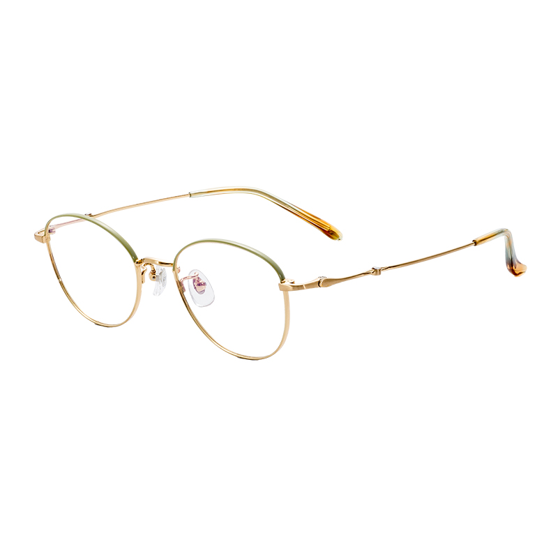 Innovative Design Wholesale Price High Performance Fashionable Durable Semi-Titanium Glasses Frames Eyeglasses