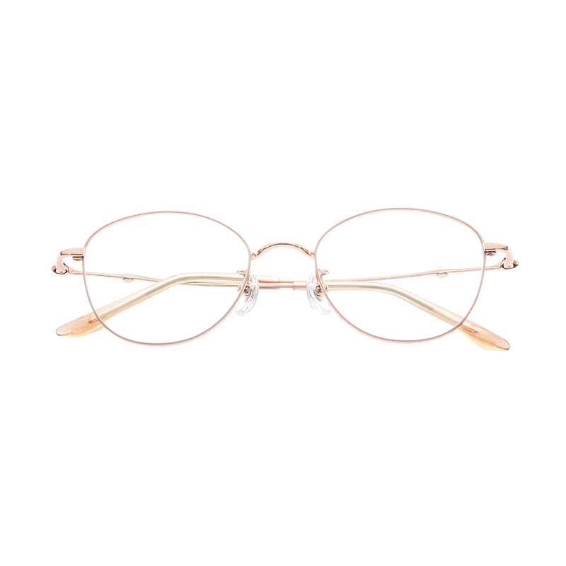 Innovative Design Wholesale Price High Performance Fashionable Durable Semi-Titanium Glasses Frames Eyeglasses