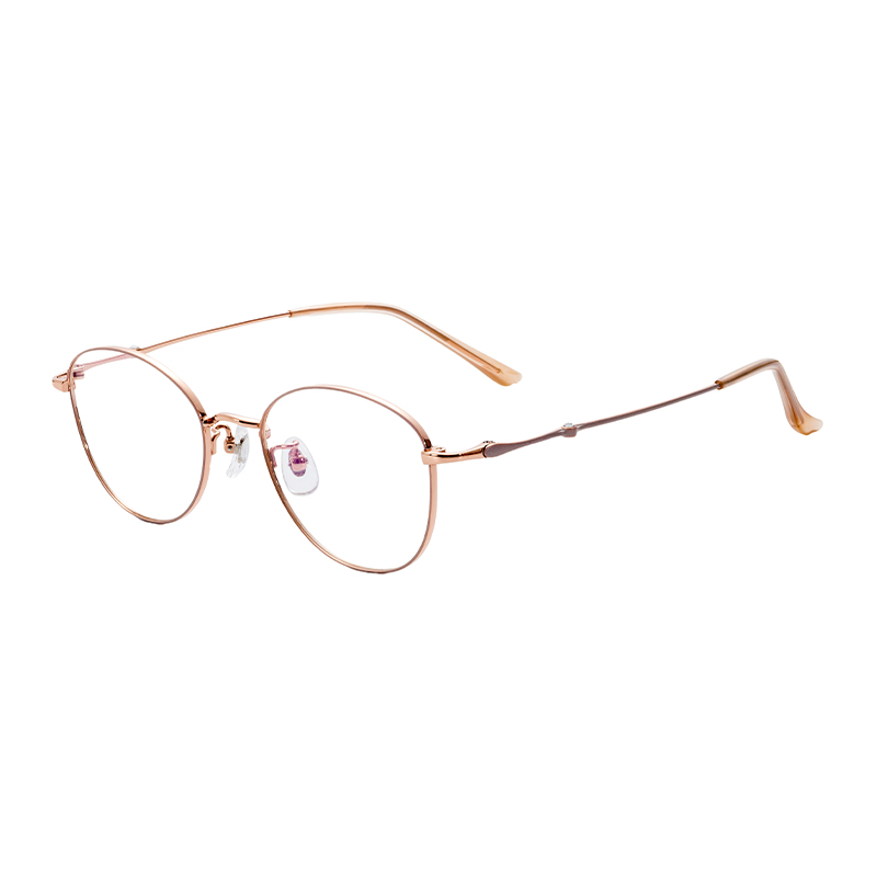 Innovative Design Wholesale Price High Performance Fashionable Durable Semi-Titanium Glasses Frames Eyeglasses