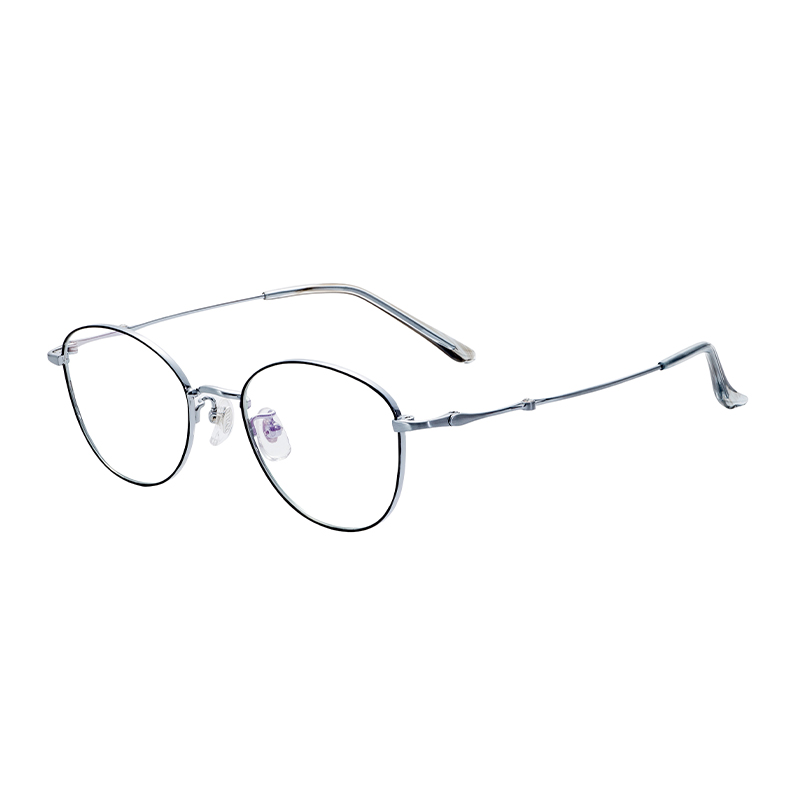 Innovative Design Wholesale Price High Performance Fashionable Durable Semi-Titanium Glasses Frames Eyeglasses