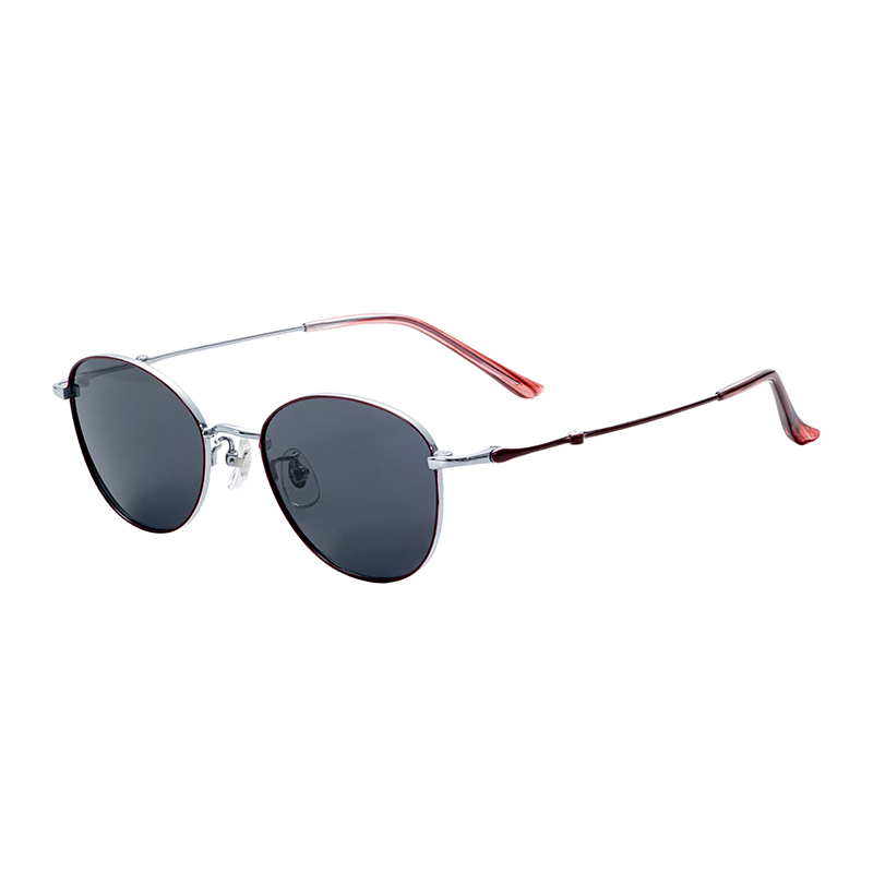 Best Seller Modern Unisex Uv400 Resistant Trendy Decoration Light Comfort Semi-Titanium Glasses Frames Sun Glasses