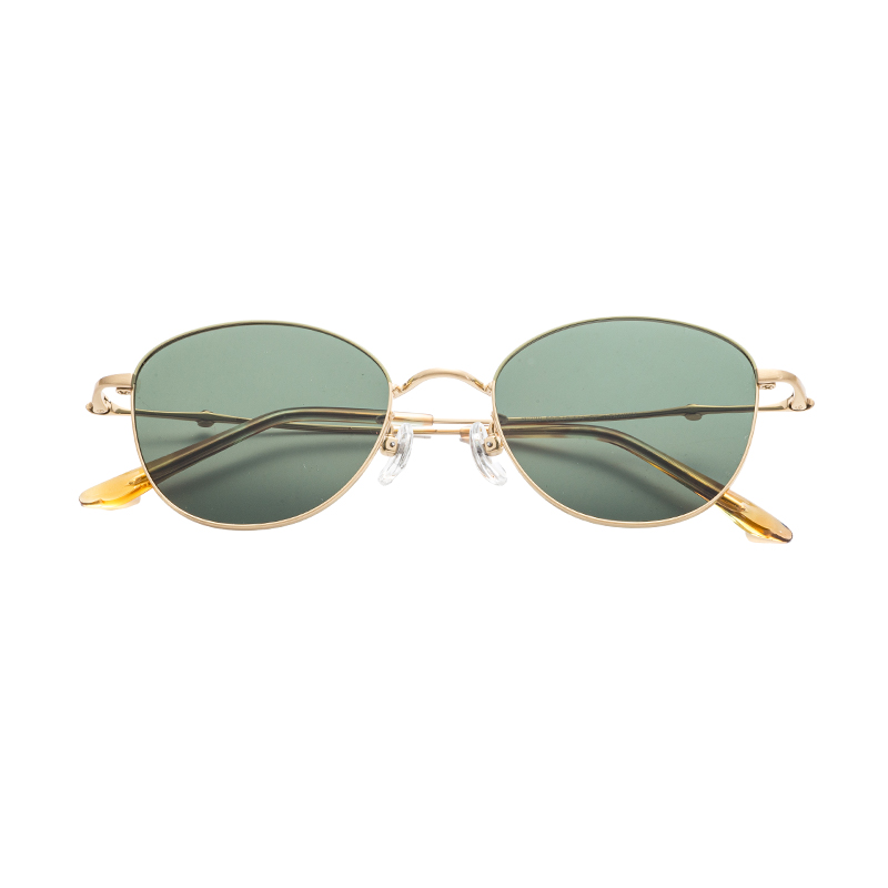 Best Seller Modern Unisex Uv400 Resistant Trendy Decoration Light Comfort Semi-Titanium Glasses Frames Sun Glasses