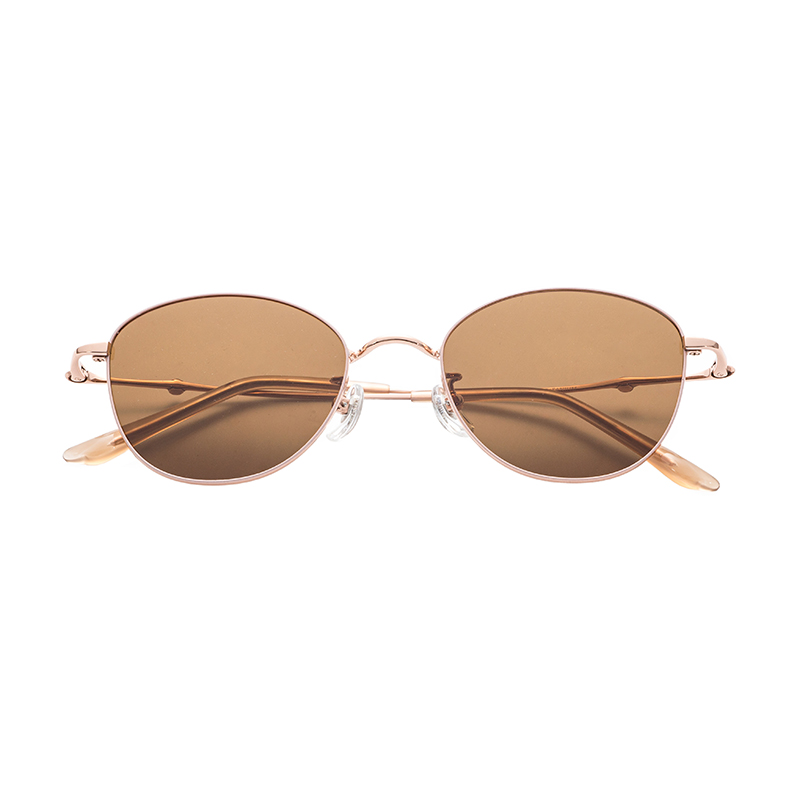 Best Seller Modern Unisex Uv400 Resistant Trendy Decoration Light Comfort Semi-Titanium Glasses Frames Sun Glasses