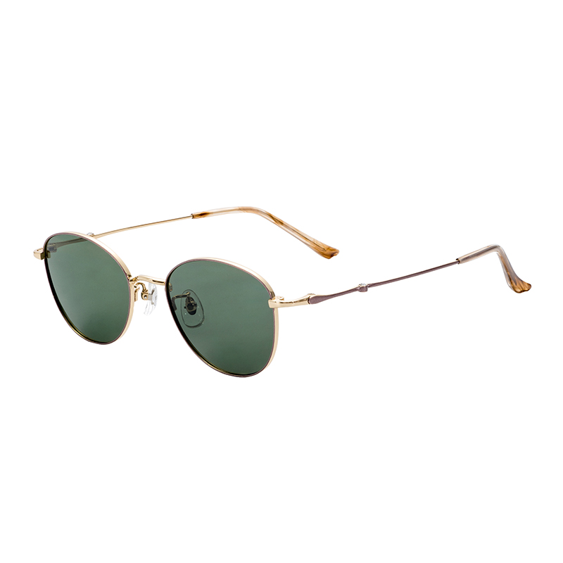 Best Seller Modern Unisex Uv400 Resistant Trendy Decoration Light Comfort Semi-Titanium Glasses Frames Sun Glasses