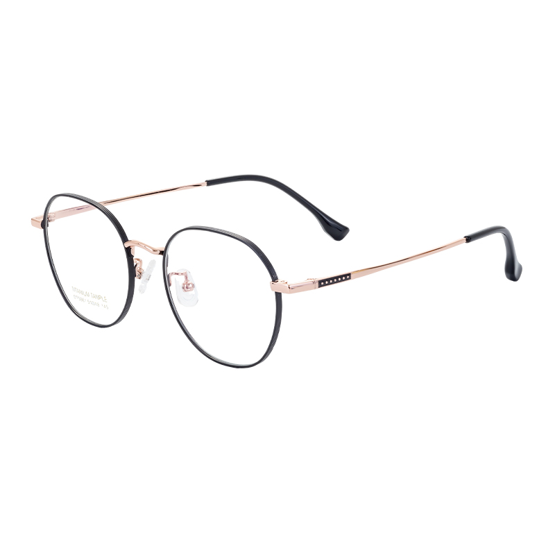 High Quality Unisex Stylish Affordable Semi-Titanium Glasses Frames Eyeglasses Optical Frames Glasses Frames Reading Glasses