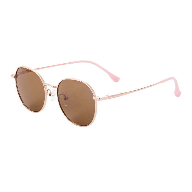 Best Selling Lightweight Durable Luxury Modern Trendy Half Titanium Glasses Frames Custom Sunglasses Adjustable Sun Glasses