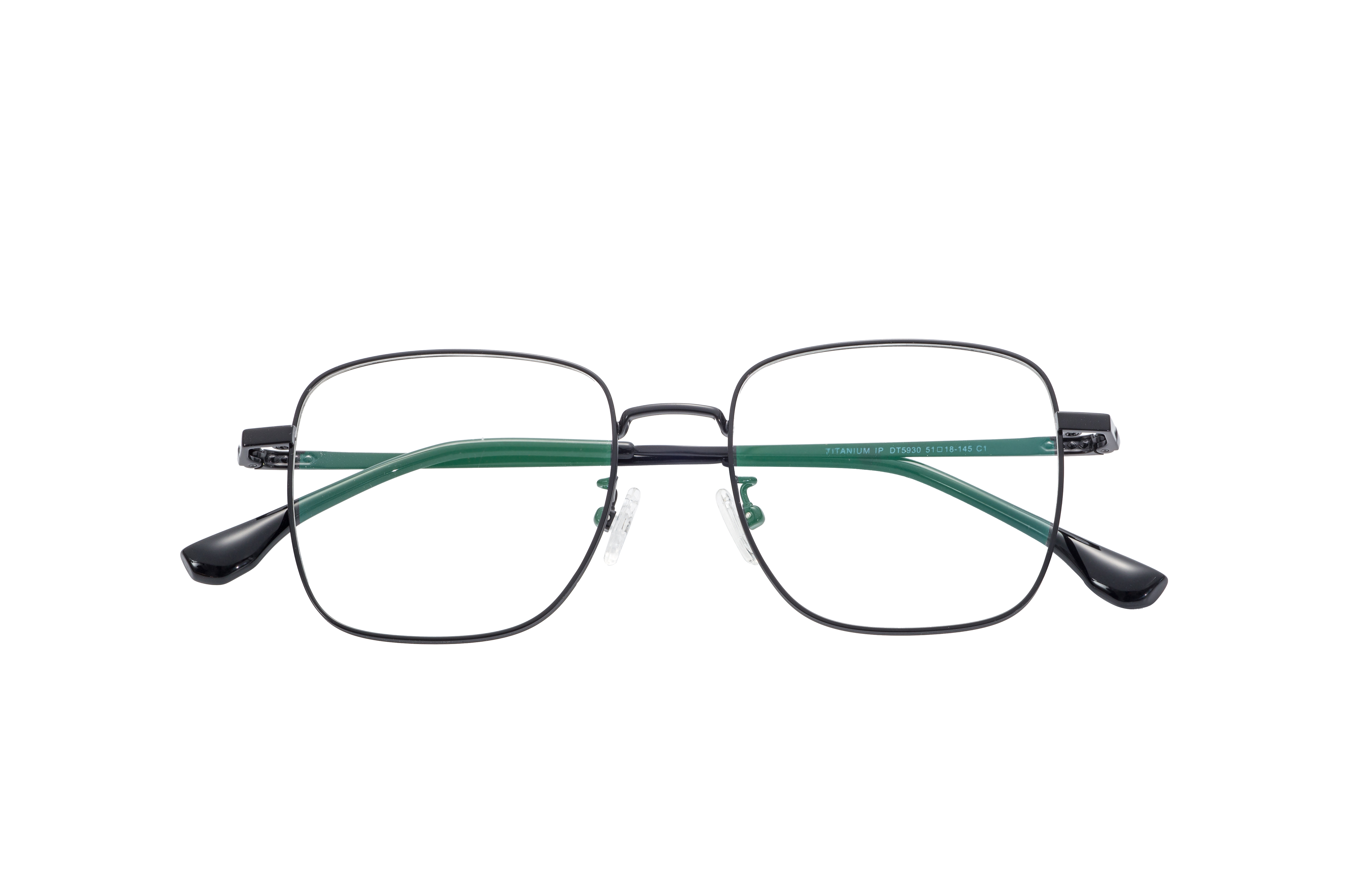 Modern Wholesale Customized Luxury Half Titanium Glasses Frames Creative Design Eyeglasses Eyewear Optical Frames Spectacles