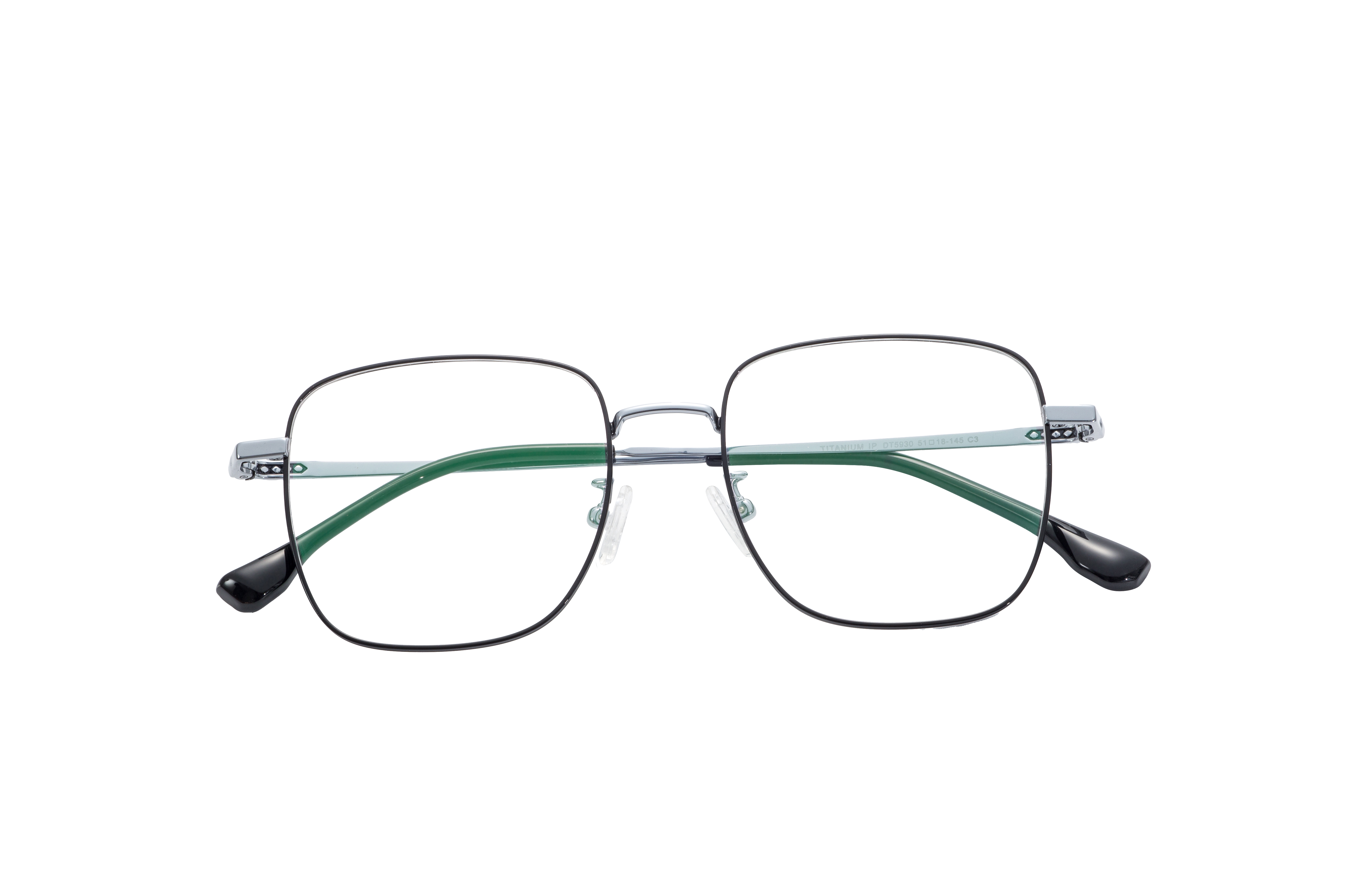 Modern Wholesale Customized Luxury Half Titanium Glasses Frames Creative Design Eyeglasses Eyewear Optical Frames Spectacles