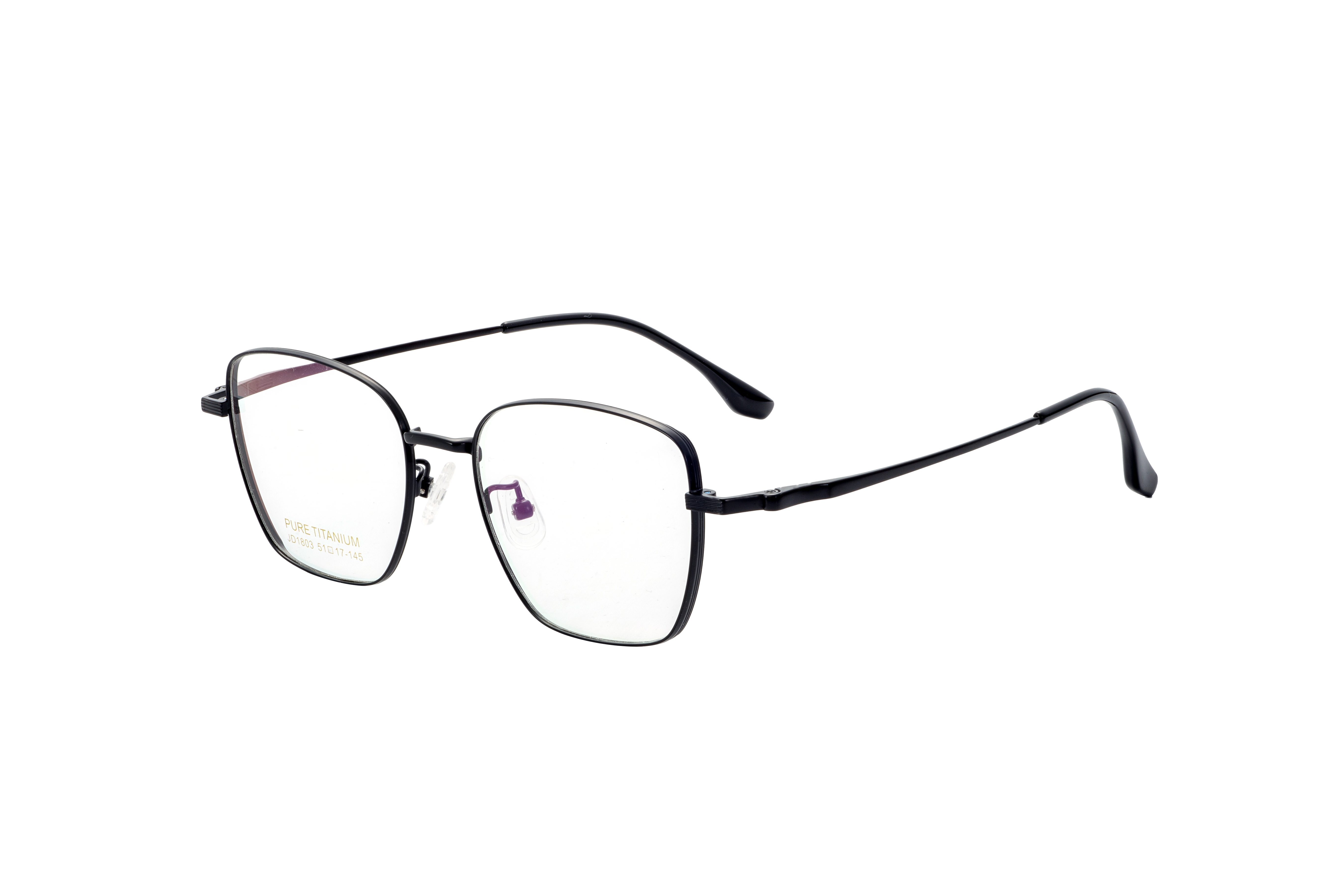 Trendy Unisex Lightweight Designer Eyewear Factory Direct Popular Semi-Titanium Glasses Frames Optical Frames Eye Glass Glasses